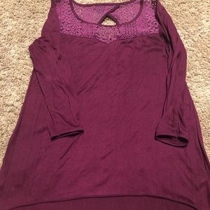 Purple Maurices top